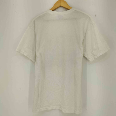 DELSOL 00s メキシコ製 ©2000 アラスカ gray WOLFプリントTシャツ メンズ import:M
