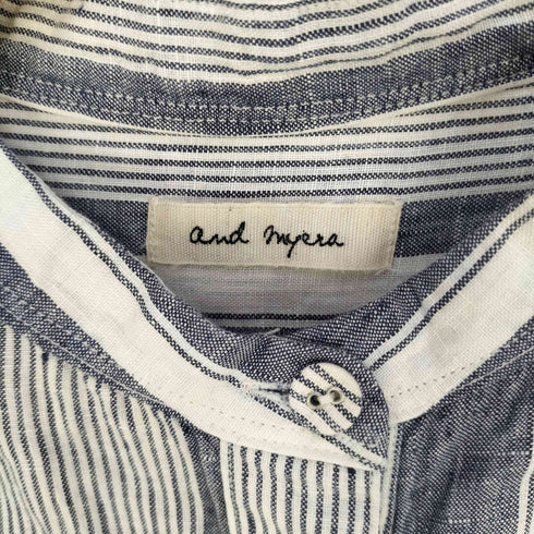 アンドマイラ and myera リネンチュニックワンピース レディース JPN:M