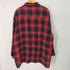 ノースウエストテリトリー NORTHWEST TERRITORY 80-90S ウールチェックL/S シャツ フラップポケット ビッグサイズ メンズ