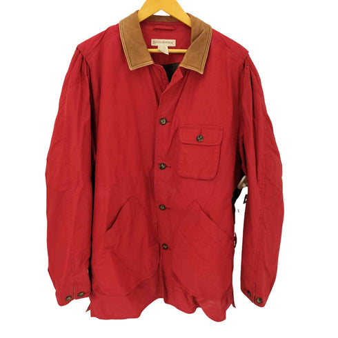 バナナリパブリック BANANA REPUBLIC 90S 襟レザーハンティングジャケット メンズ JPN:M