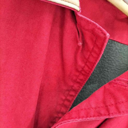 バナナリパブリック BANANA REPUBLIC 90S 襟レザーハンティングジャケット メンズ JPN:M