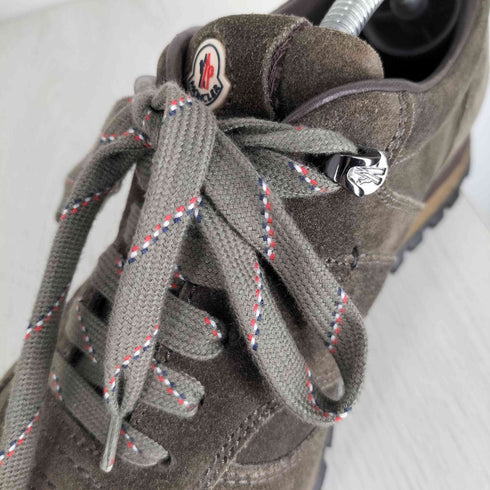 モンクレール MONCLER イタリア製 スエード トレッキングシューズ メンズ EUR:42