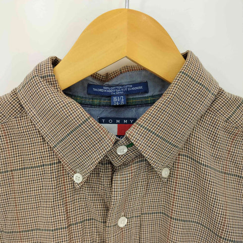 トミーヒルフィガー TOMMY HILFIGER ガンクラブチェック L/S BDシャツ メンズ 161/2