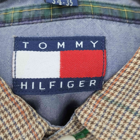 トミーヒルフィガー TOMMY HILFIGER ガンクラブチェック L/S BDシャツ メンズ 161/2