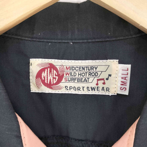MWS チェーン刺繍 ピンボタン ボーリングシャツ メンズ JPN:S