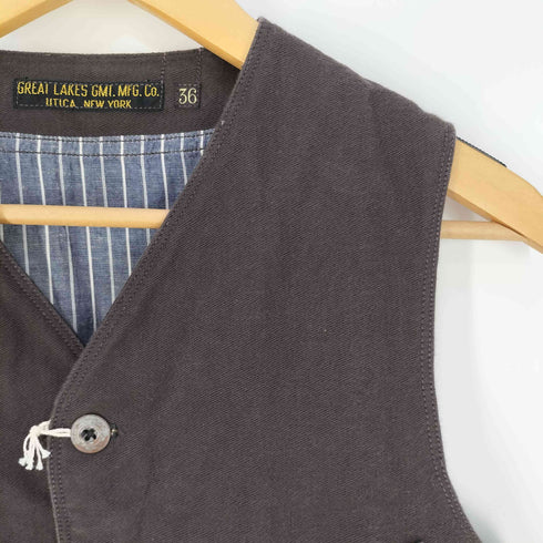 フリーホイーラーズ FREE WHEELERS GREAT LAKES GMT.MFG.CO. Jackson VEST ジャクソンベスト メンズ US:36