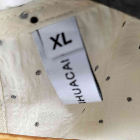ドット柄シアーブラウス 透け レディース import:XL