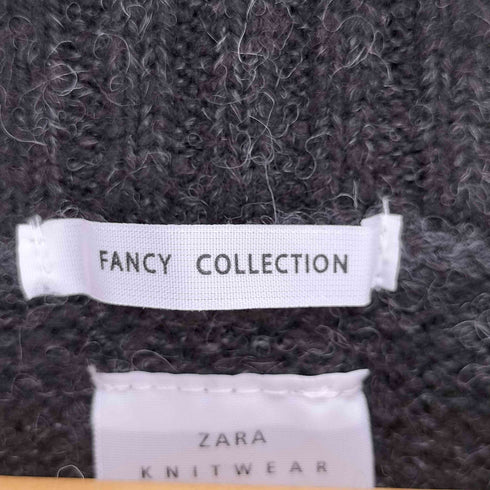 ザラ ZARA FANCY COLLECTION 袖刺繍 アクリル混 ウール ニット レディース