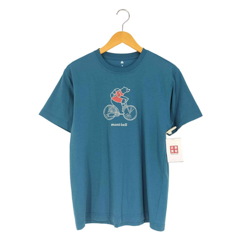 モンベル mont bell Wickron Cycling Bear Tee ウイックロン サイクリングベア Tシャツ メンズ import:M
