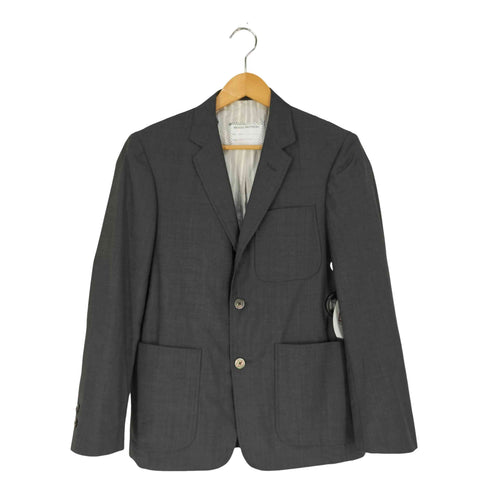 ブルックスブラザーズ BROOKS BROTHERS USA製 モヘヤ混 3B ウールテーラードジャケット メンズ BB0