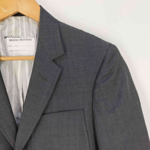 ブルックスブラザーズ BROOKS BROTHERS USA製 モヘヤ混 3B ウールテーラードジャケット メンズ BB0