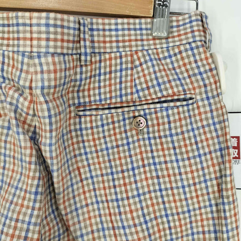 ブルックスブラザーズ BROOKS BROTHERS リネン スラックスパンツ メンズ