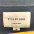 スティルバイハンド STILL BY HAND Pivot sleeve sweatshirt ピポットスリーブ スウェット メンズ 48