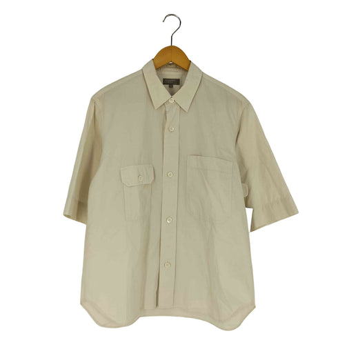 マーガレットハウエル MARGARET HOWELL COTTON LINEN POPRIN コットンリネンシャツ メンズ JPN:M