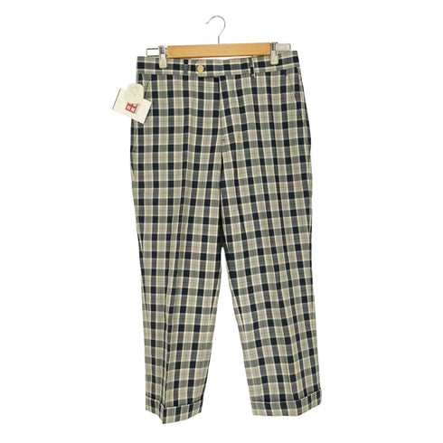 ブルックスブラザーズ BROOKS BROTHERS ウールコットン チェックスラックスパンツ メンズ W31