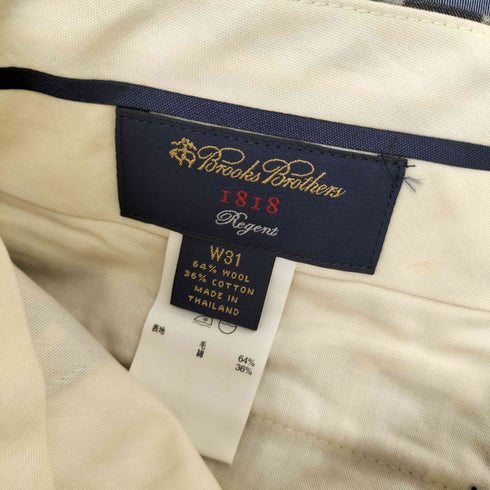 ブルックスブラザーズ BROOKS BROTHERS ウールコットン チェックスラックスパンツ メンズ W31