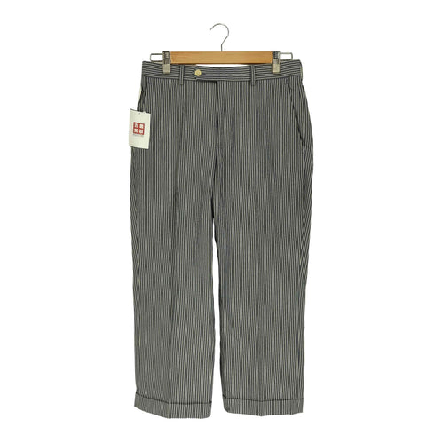 ブルックスブラザーズ BROOKS BROTHERS コットンストライプ ノータックスラックスパンツ メンズ W31