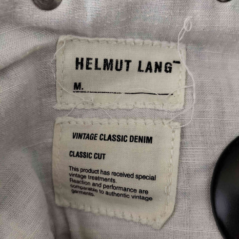 ヘルムートラング HELMUT LANG 本人期 VINTAGE CLASSIC DENIM CLASSIC CUT ボタンフライパンツ メンズ UK:30-31