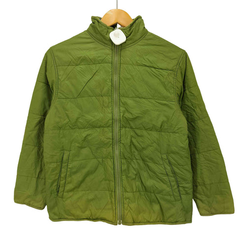 ランズエンド LANDS END リバーシブル ダウンジャケット フリースジャケット レディース