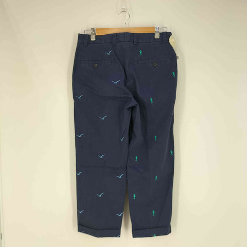ブルックスブラザーズ BROOKS BROTHERS ロブスター カモメ刺繍 ノータックチノパンツ メンズ W31