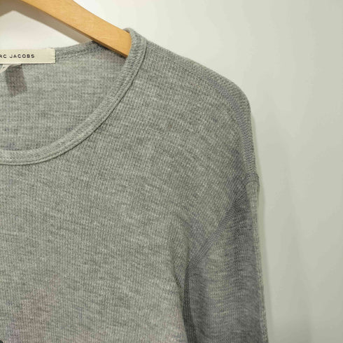 マークジェイコブス MARC JACOBS Y2K フロントプリントサーマルL/S Tシャツ メンズ L