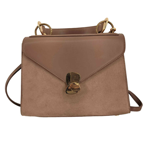 チャールズキース CHARLES & KEITH 2WAY Metal Details Push-Lock Handbag レディース