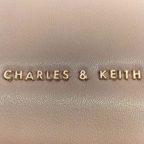チャールズキース CHARLES & KEITH 2WAY Metal Details Push-Lock Handbag レディース
