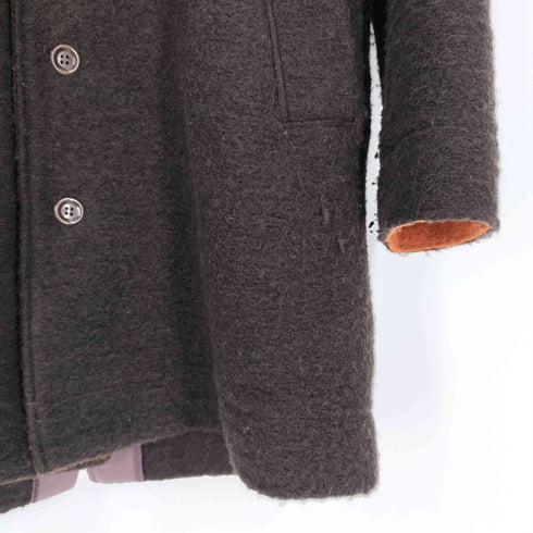 ミスターオリーブ MR.OLIVE フーデッド ウールコート メンズ JPN:S