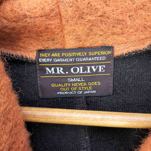 ミスターオリーブ MR.OLIVE フーデッド ウールコート メンズ JPN:S