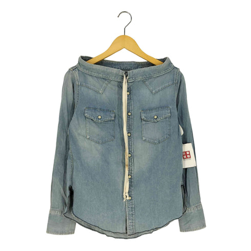 サスクワァッチファブリックス SASQUATCHfabrix. WAIST WRAP DENIM SHIRTS メンズ JPN:S