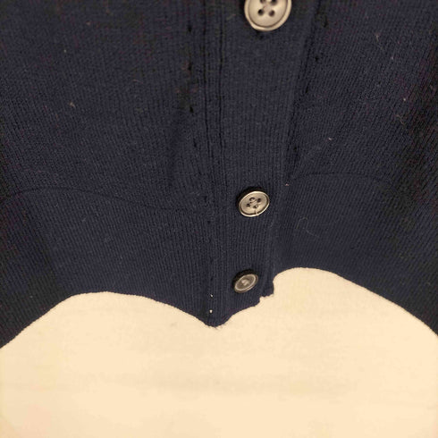 バナナリパブリック BANANA REPUBLIC シルク カシミヤ混 クルーネック カーディガン レディース JPN:S