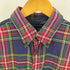 トミーヒルフィガー TOMMY HILFIGER ロゴ刺繍 チェック ボタンダウン L/S シャツ メンズ import:L