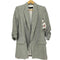 ザラ ZARA ROLLED UP SLEEVE OPEN BLAZER ロールアップスリーブオープンブレザー レディース import:S