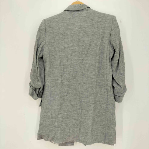 ザラ ZARA ROLLED UP SLEEVE OPEN BLAZER ロールアップスリーブオープンブレザー レディース import:S