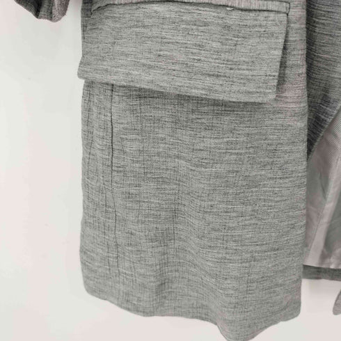 ザラ ZARA ROLLED UP SLEEVE OPEN BLAZER ロールアップスリーブオープンブレザー レディース import:S