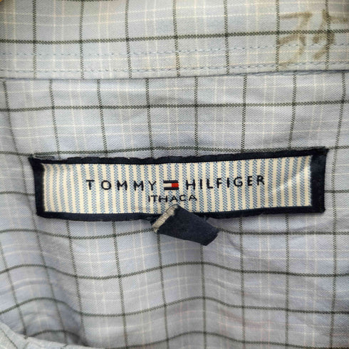 トミーヒルフィガー TOMMY HILFIGER L/S チェックシャツ メンズ import:XL