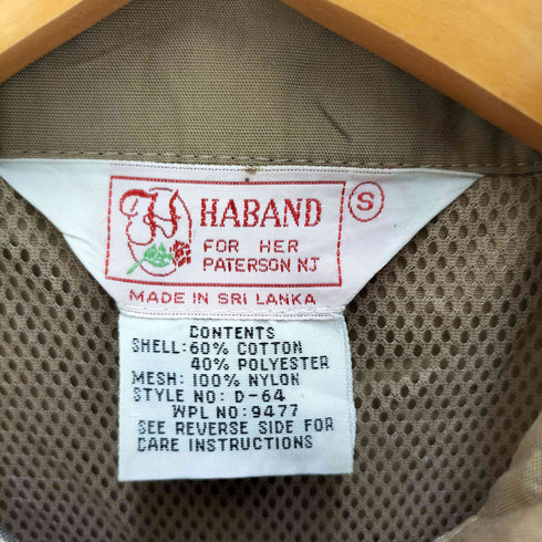 ハバンド HABAND ジップアップ ジャケット メンズ import:S