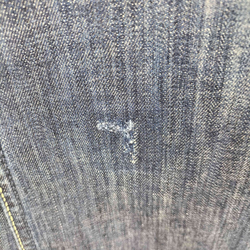 ジミータバニティ JIMMY TAVERNITI スタッズ セミフレア デニムパンツ Y2K レディース W26