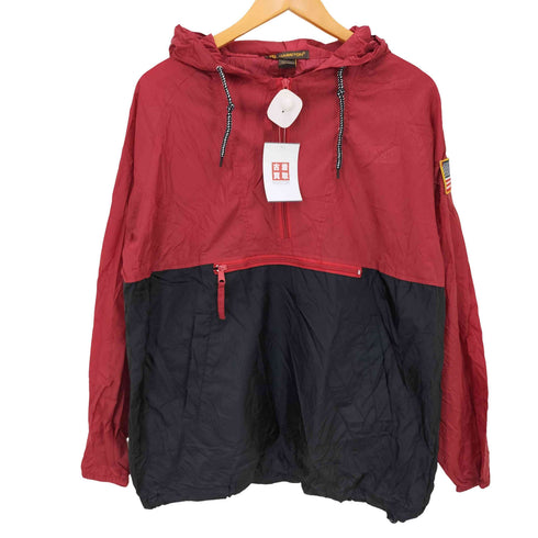 ハリトン HARRITON ナイロン シェル アノラックパーカー メンズ import:M