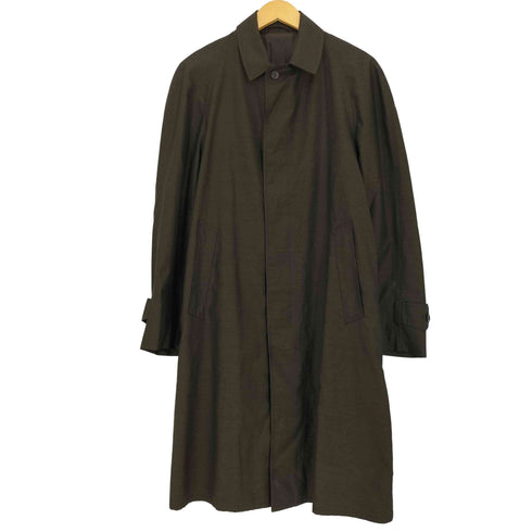 50-70s ALLIGATOR SUPER GALECOAT ユニオンチケット 裏地チェック ステンカラーコート メンズ
