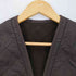 バブアー Barbour POLARQUILT ZIP-IN LINER DARK BROWN リバーシブルキルティングベスト メンズ L
