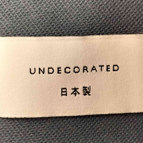 アンデコレイテッド undecorated 21aw COTTON VELVET PANTS コットンベルベッドベロアイージーパンツ メンズ 3