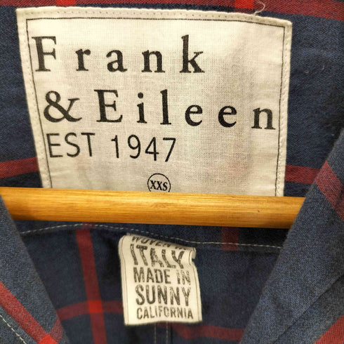 フランクアンドアイリーン Frank&Eileen L/S コットン 開襟シャツ メンズ XX-SMALL