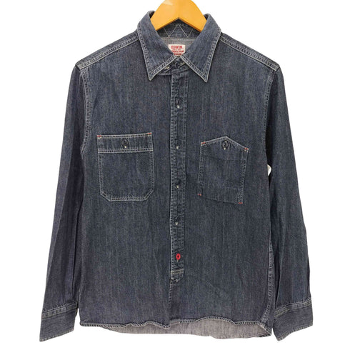 エドウィン EDWIN L/S デニムシャツ メンズ import:M