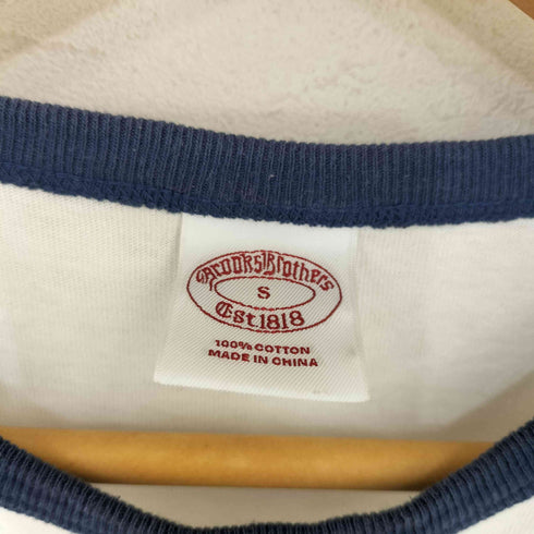 ブルックスブラザーズ BROOKS BROTHERS フロントロゴリンガーTシャツ メンズ import:S
