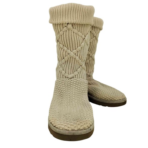 アグ UGG Classic Argyle Knit ショートブーツ レディース JPN:24