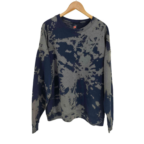 ヘインズ Hanes ecosmart タイダイ染めスウェット メンズ import:XL