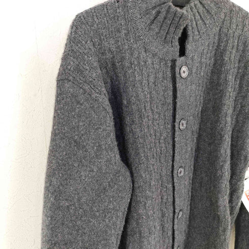 ドリスヴァンノッテン DRIES VAN NOTEN MADE IN BELGIUM ライカ期 立体アーム ウールニットジャケット メンズ JPN:M