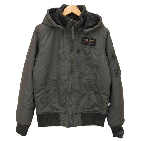 アヴィレックス AVIREX HOODED RIB JKT フーデッド メンズ M