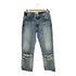 RECTO 23SS ブルー ディストロイド ストレート デニムパンツ メンズ JPN:S